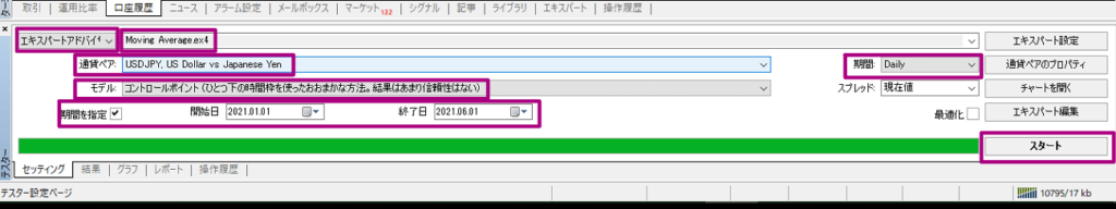 Mt4でバックテストとフォワードテスト 理由から方法まで 海外fx15社ランキング 2021年 絶対おすすめ業者